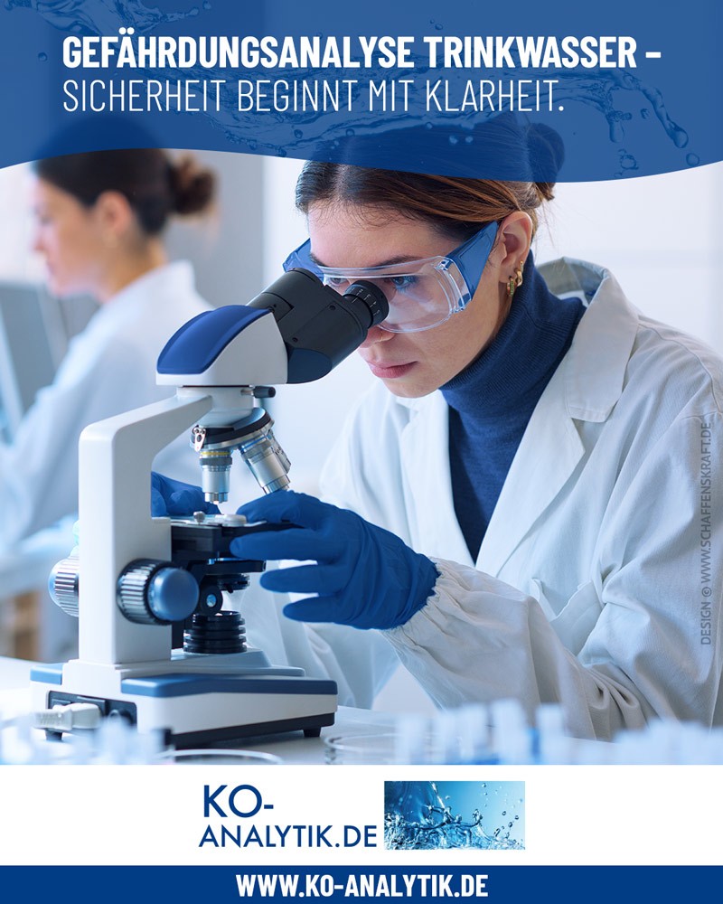 Laboranalyse für Trinkwasserqualität
